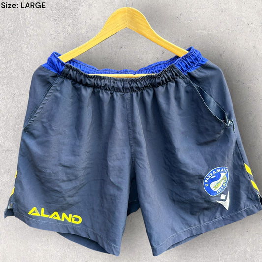 PARRAMATTA EELS ISC BLUE TRAINING SHORTS