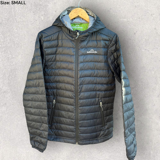 KATHMANDU BLACK PUFFER JACKET