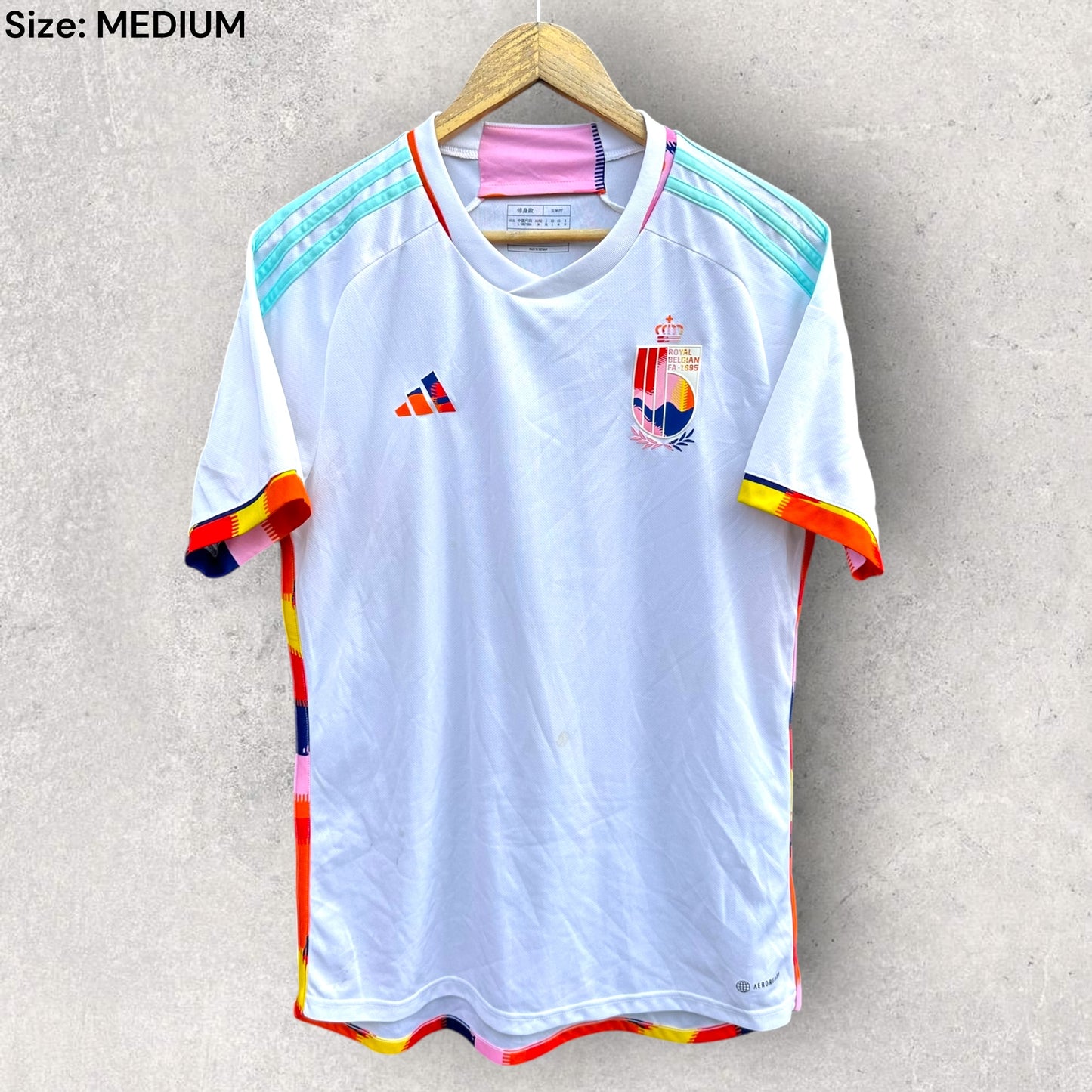 BELGIUM 2022 AWAY TOMORROWLAND FESTIVAL ADIDAS JERSEY