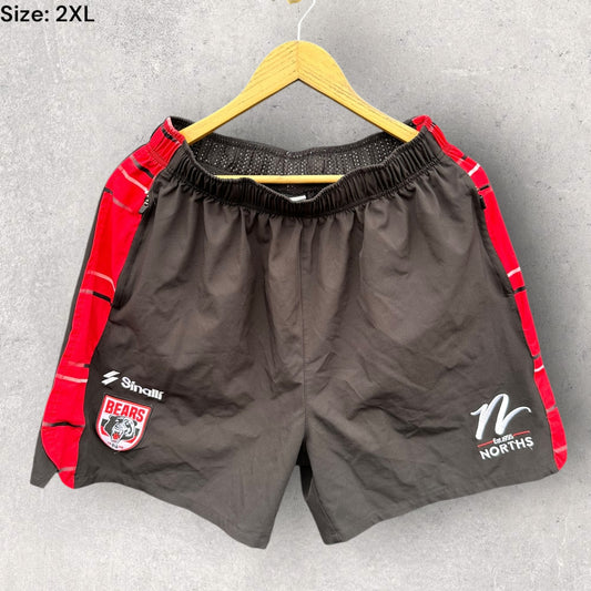 NORTH SYDNEY BEARS TRAINING SHORTS ISSUED TO BEN TALTY