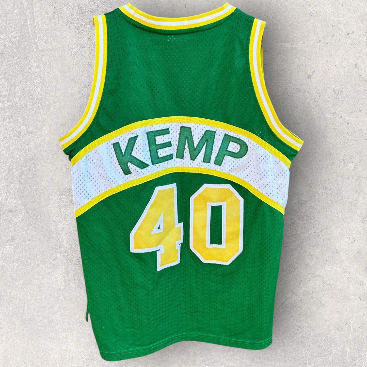 Shawn Kemp Seattle Super Sonics Adidas 2015 Hardwood Classic NBA Jersey