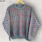LIMNOS AUSTRALIA PURE WOOL COOGI STYLE VINTAGE JUMPER