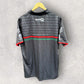 SOUTH SYDNEY RABBITOHS PLAYER ISSUED CLASSIC BLACK POLO SHIRT