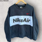 NIKE AIR BLACK & WHITE PULLOVER JUMPER