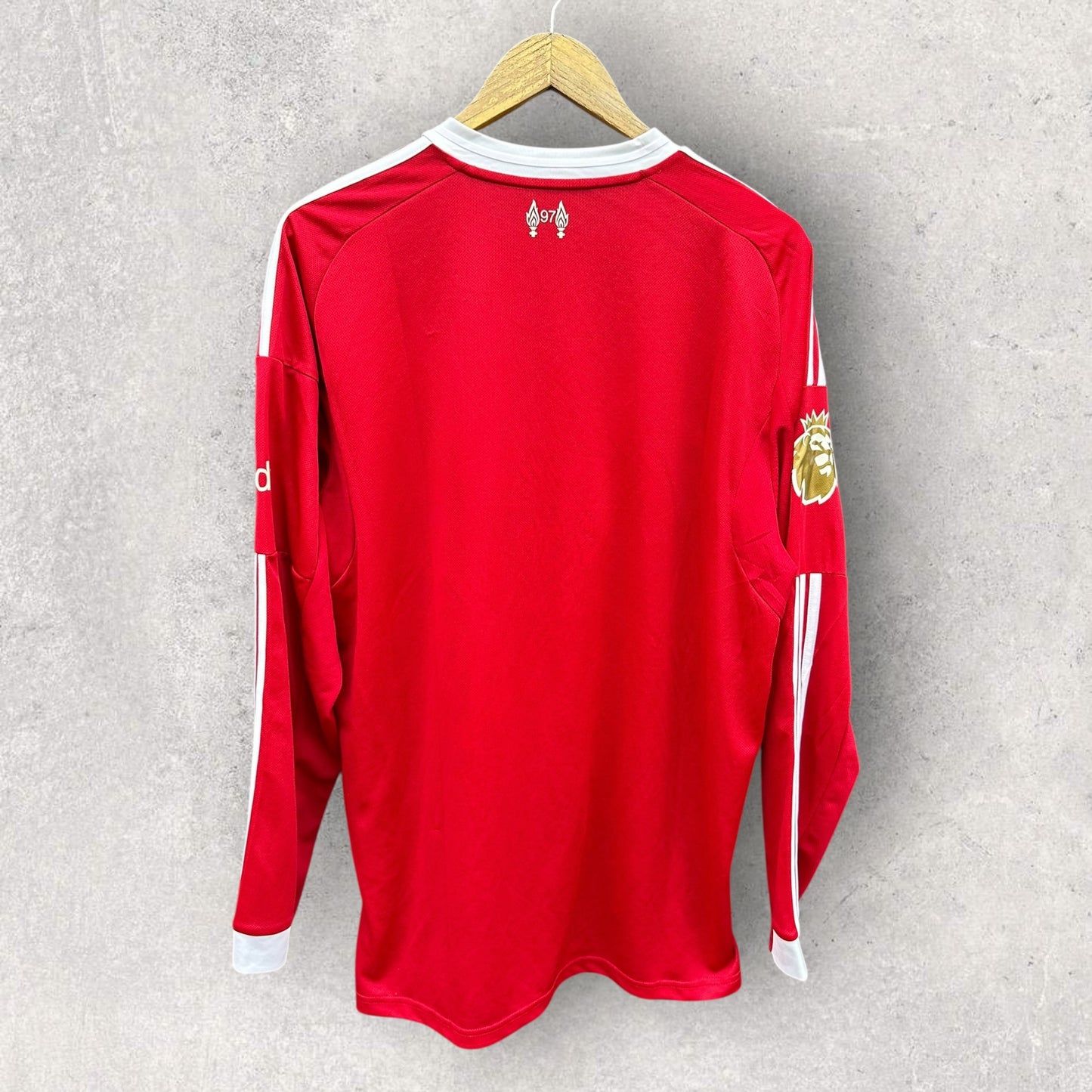 Liverpool Fc 2025-2026 Adidas Long Sleeve Home Football Jersey