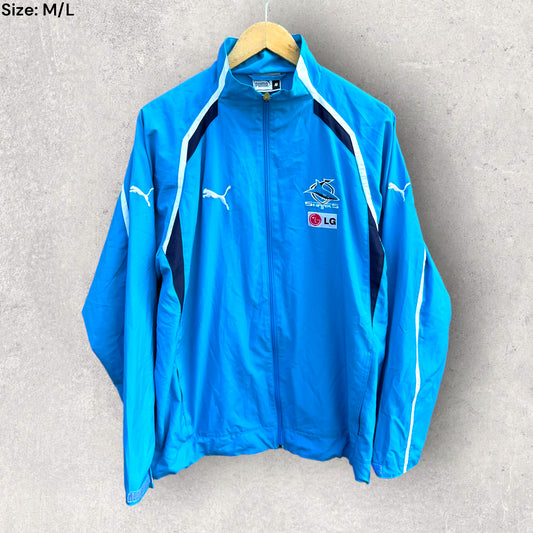 CRONULLA SHARKS VINTAGE WINDBREAKER JACKET