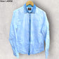 SCOTCH & SODA MENS BLUE CAN CAN LONG SLEEVE BUTTON UP SHIRT