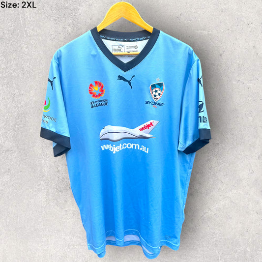 SYDNEY FC 2016-2017 PUMA A LEAGUE HOME FOOTBALL JERSEY
