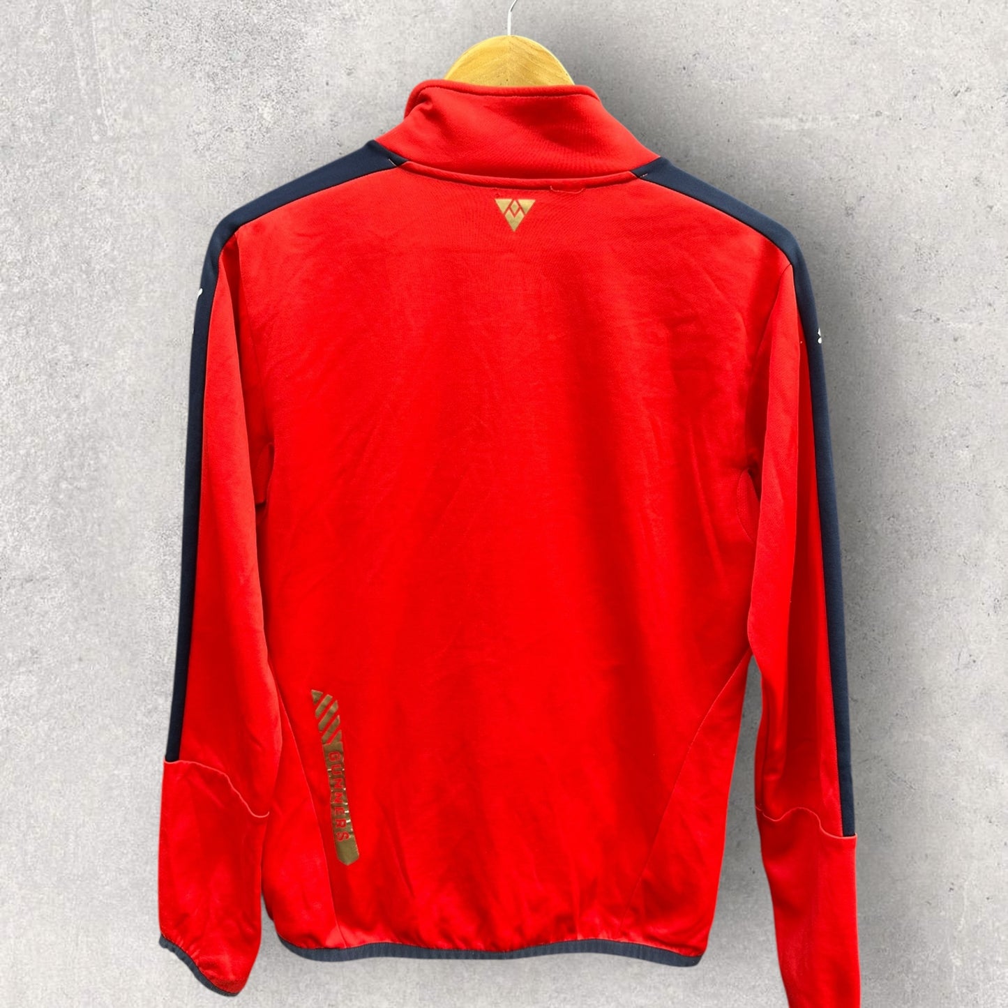 ARSENAL PUMA HALF ZIP RED TRAINING JACKET