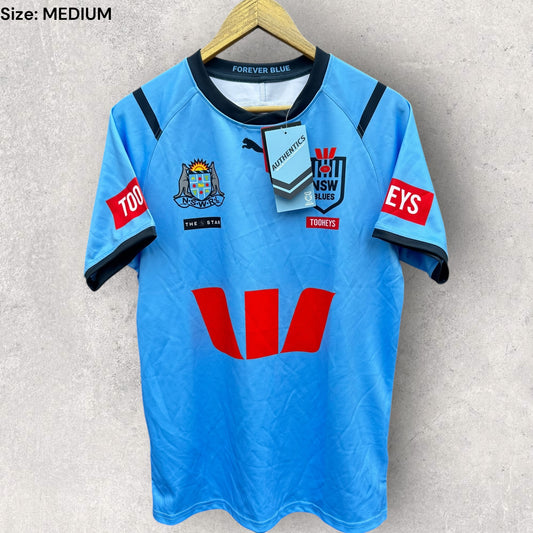 NSW BLUES 2024 PUMA STATE OF ORIGIN JERSEY BRAND NEW WITH TAGS