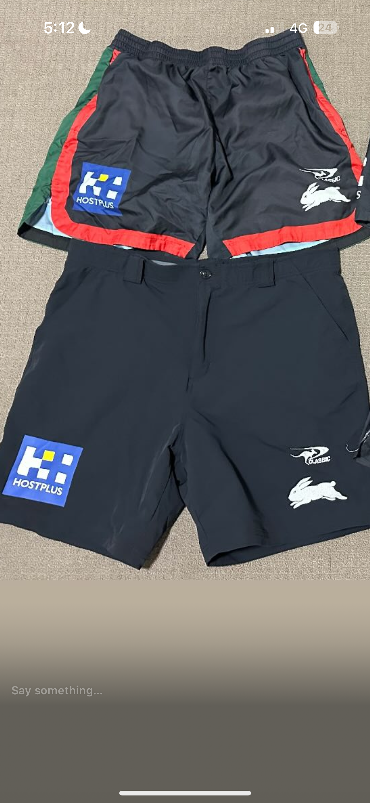 RABBITOHS SHORTS AND SHIRT
