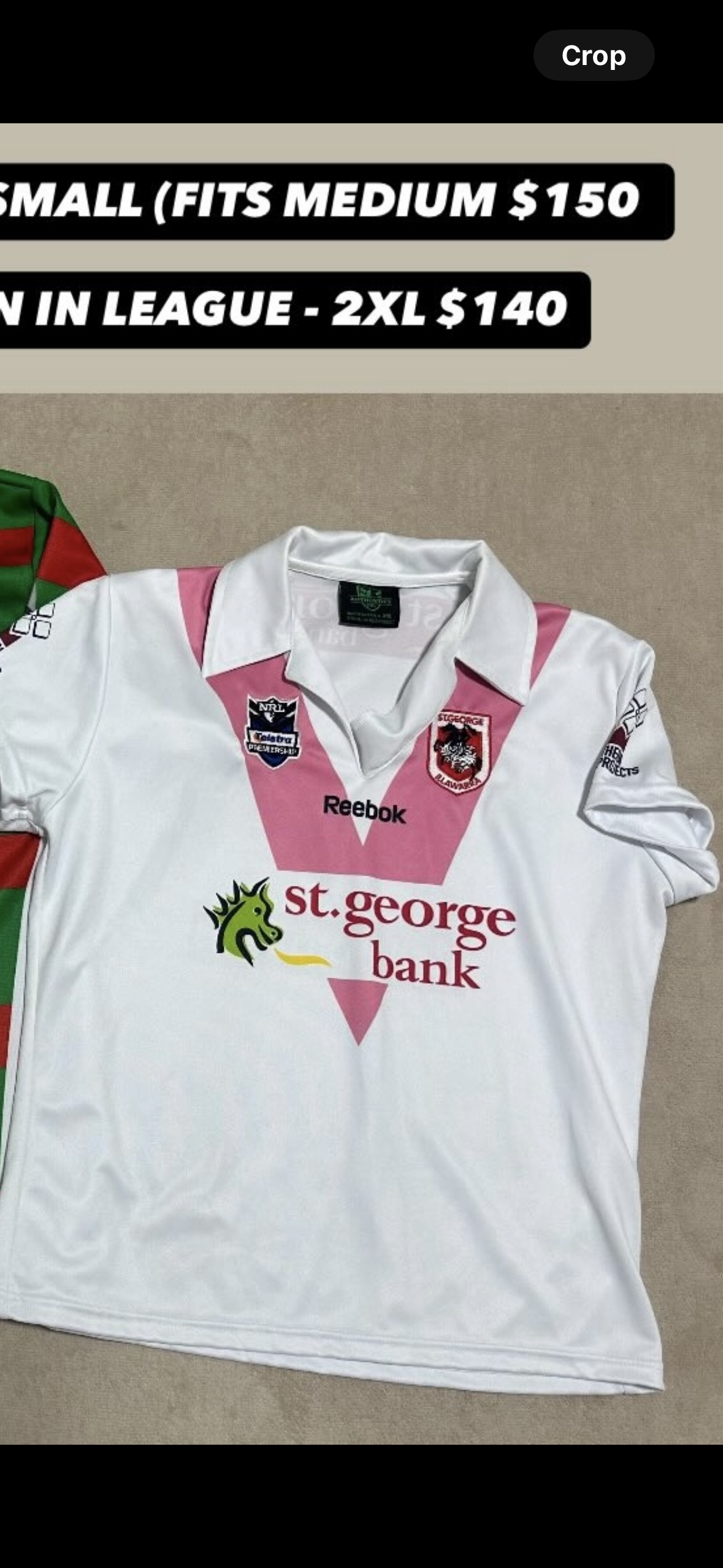 DRAGONS 2010 WOMEN IN LEAGUE JERSEY