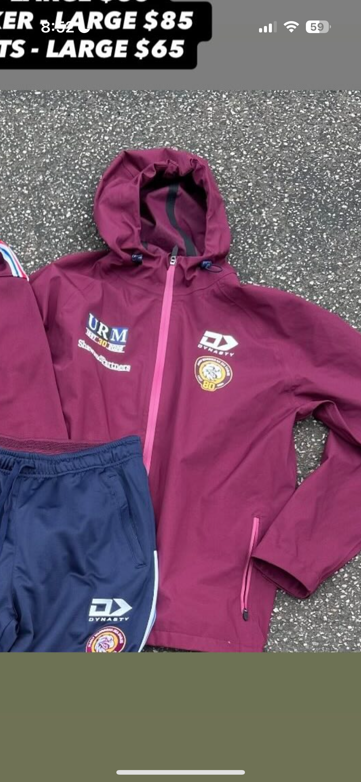 MANLY 2026 WINDBREAKER + JETS SHIRT