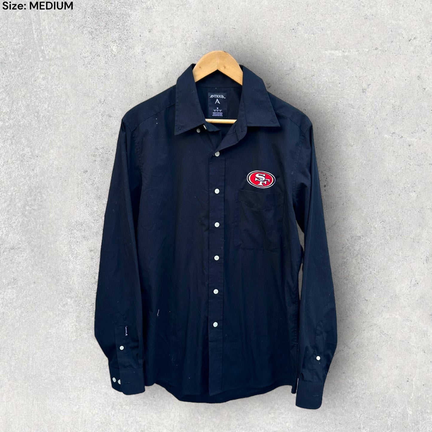 dress shirts san francisco Antigua San Francisco Giants Porter Woven Long Sleeve Button-Down Shirt