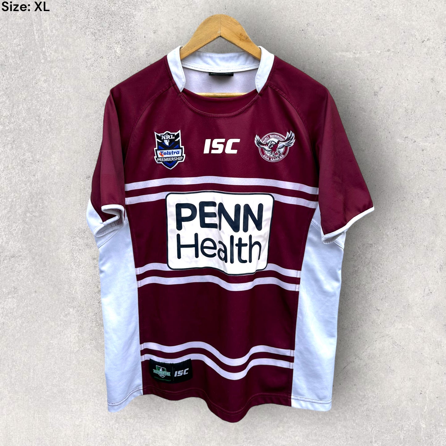 MANLY WARRINGAH SEA EALES 2011 HOME JERSEY