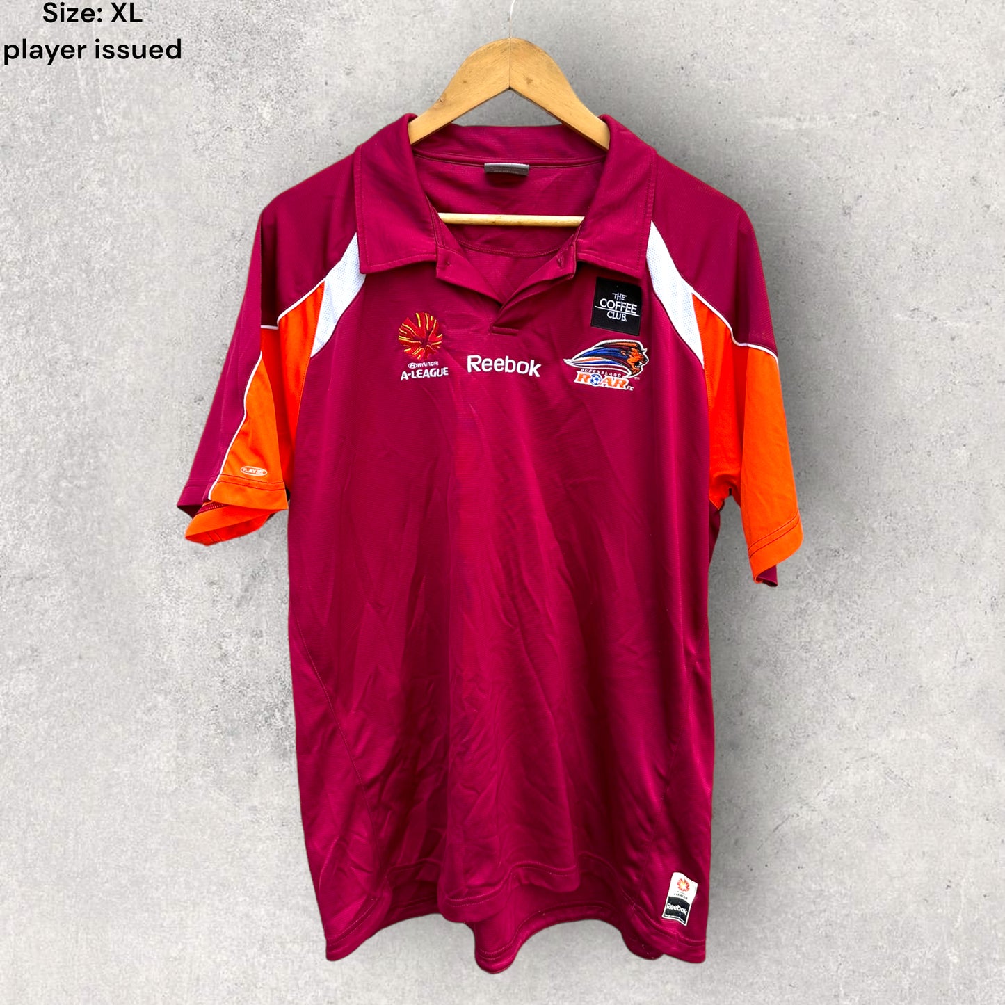QLD ROAR BEN GRIFFIN ISSUED POLO