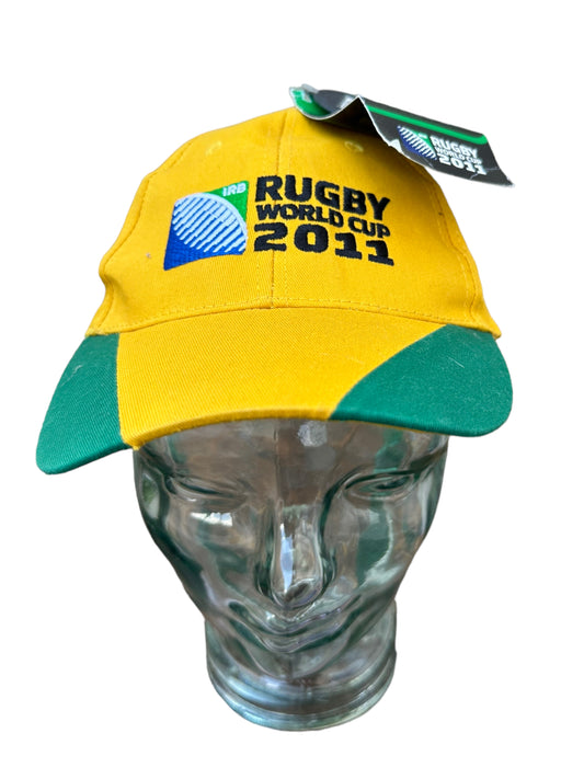 AUSTRALIA RUGBY WORLD CUP 2011 HAT WITH TAGS