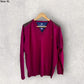 RALPH LAUREN MAROON LIGHT JUMPER