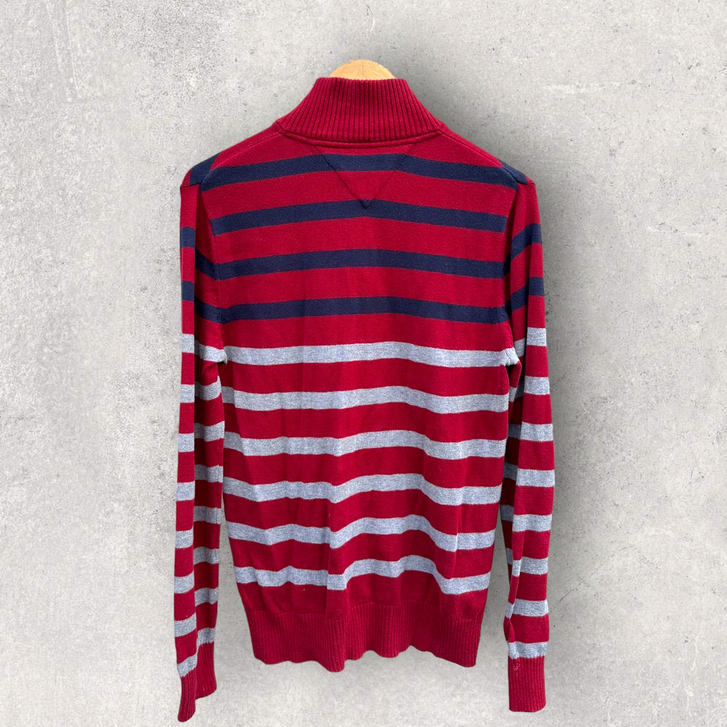 TOMMY HILFIGER QUARTER ZIP JUMPER