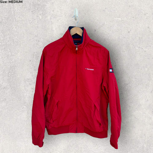 TOMMY HILFIGER RED SOFT SHELL JACKET