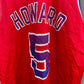 JUWAN HOWARD WASHINGTON BULLETS CHAMPION JERSEY