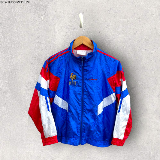 FRANCE 1980s ADIDAS VINTAGE KIDS JACKET