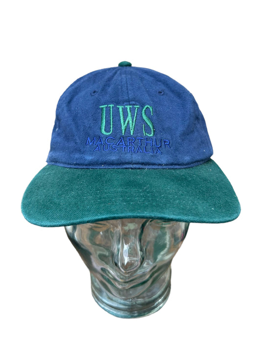 UNIVERSITY OF WESTERN SYDNEY VINTAGE TWO TONE HAT