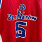 JUWAN HOWARD WASHINGTON BULLETS CHAMPION JERSEY