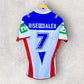 NEWCASTLE KNIGHTS PLAYER ISSUED #7 JERSEY