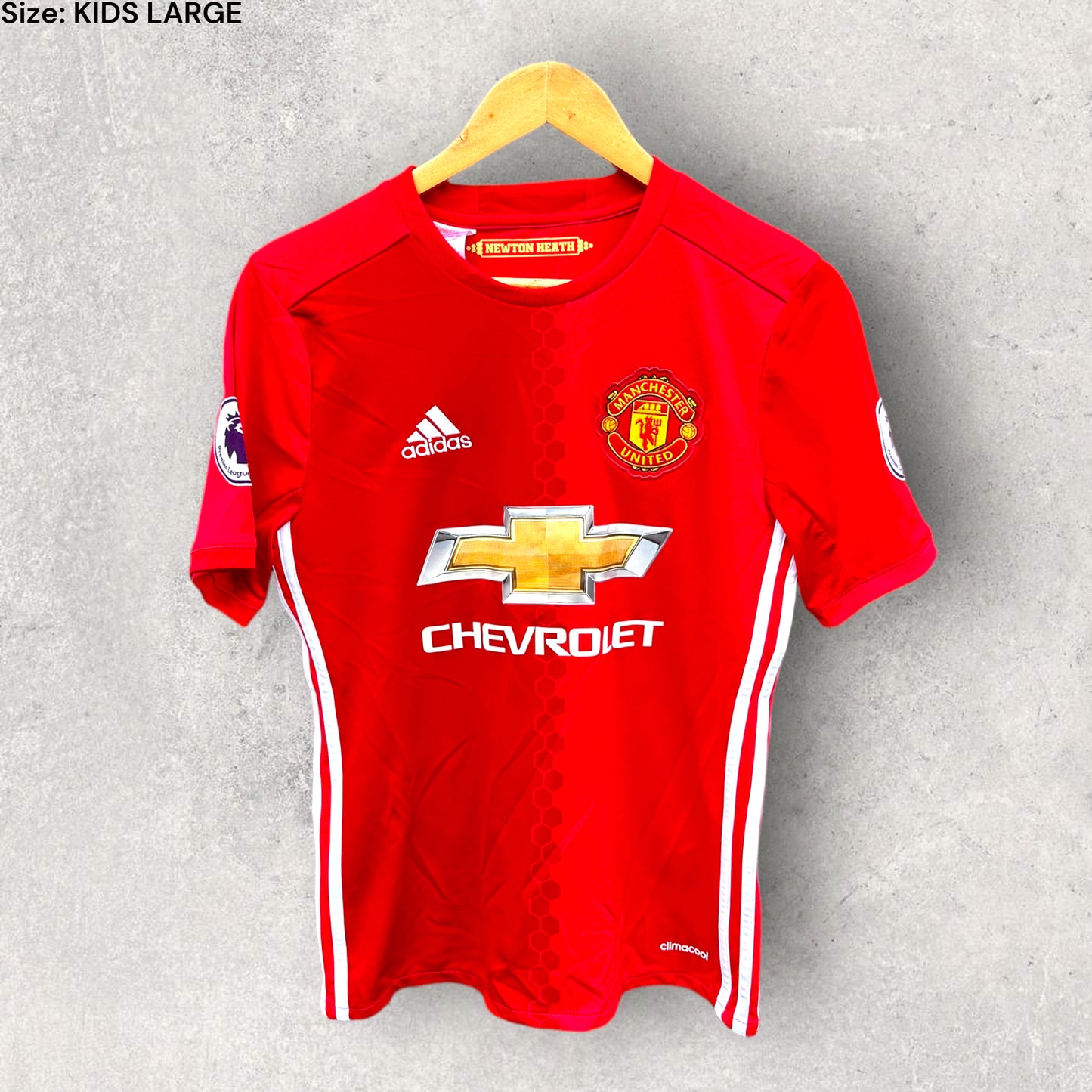 ZLATAN IBRAHIMOVIC MANCHESTER UNITED 2016-2017 HOME JERSEY