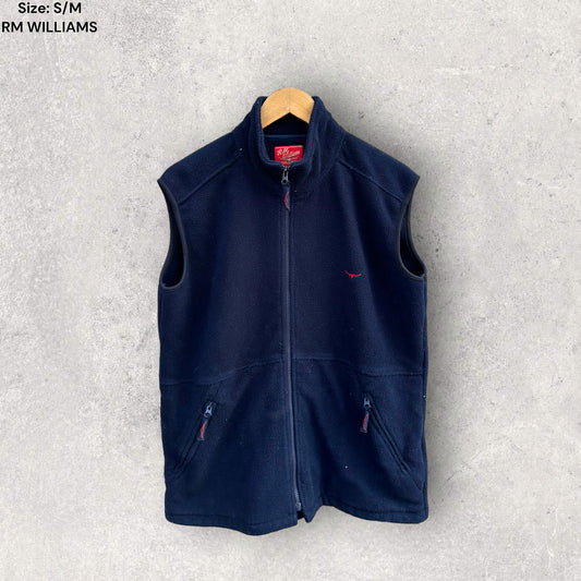 RM WILLIAMS COTTON SLEEVELESS VEST