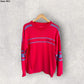 RIPCURL VINTAGE RED PULLOVER KNIT JUMPER