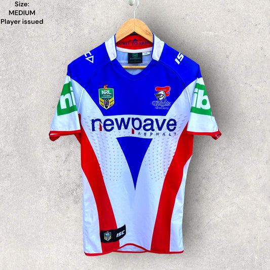 NEWCASTLE KNIGHTS PLAYER ISSUED #7 JERSEY
