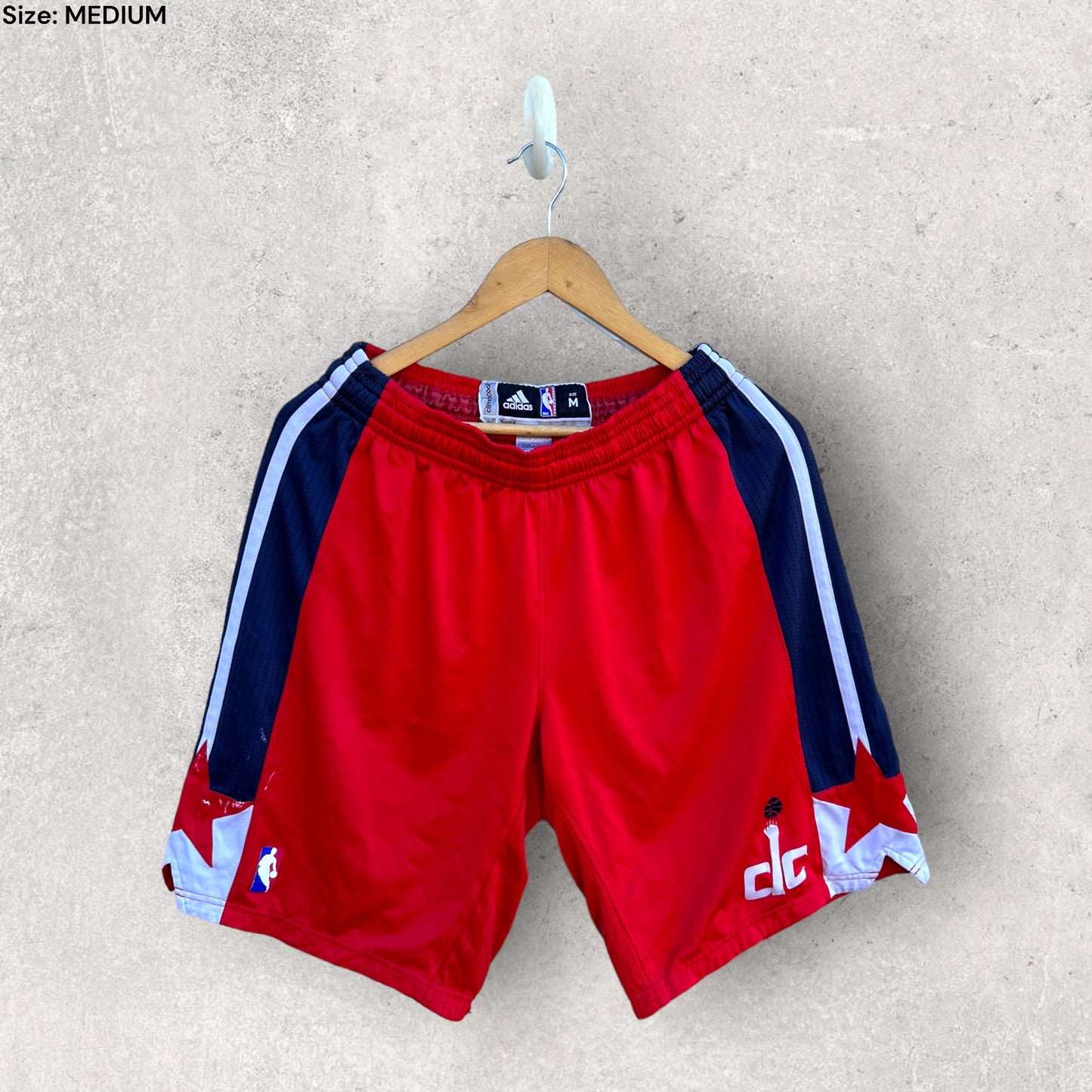 WASHINGTON WIZARDS ADIDAS SHORTS