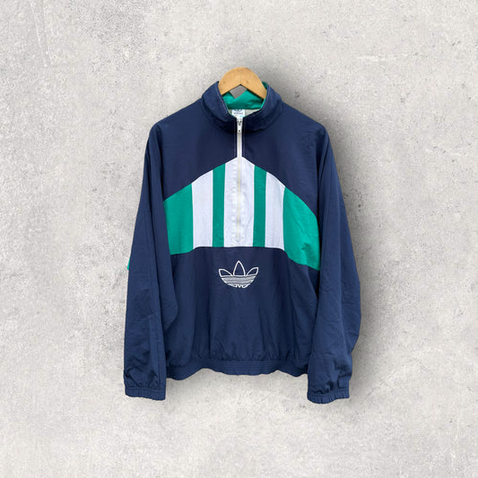 ADIDAS VINTAGE HALFZIP WINDBREAKER JACKET