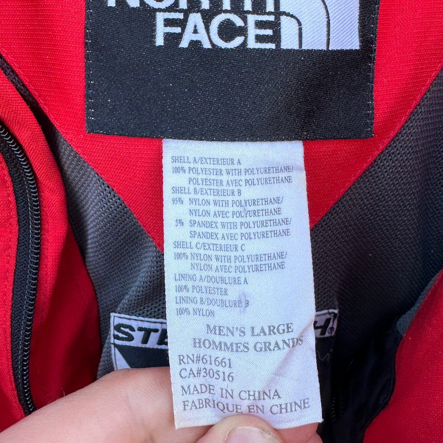 THE NORTH FACE VINTAGE STEEP TECH JACKET DESIGNED BY SCOTT SCHMIDT JACKET