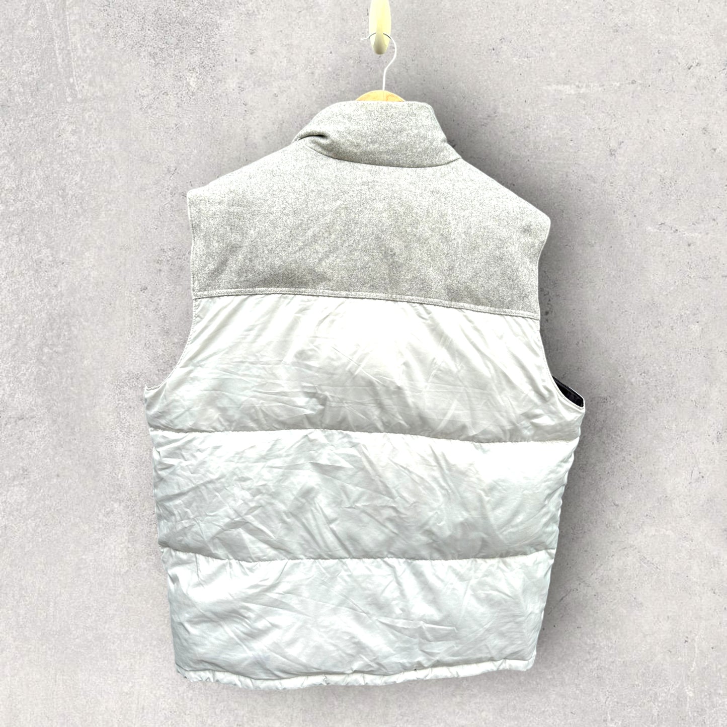 TOMMY HILFIGER COLDSTOP WHITE PUFFER VEST