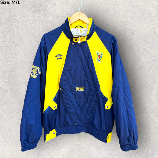 SCOTLAND UMBRO VINTAGE SOCCER JACKET