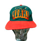 MIAMI HURRICANES UNIVERSITY VINTAGE TWO TONE HAT