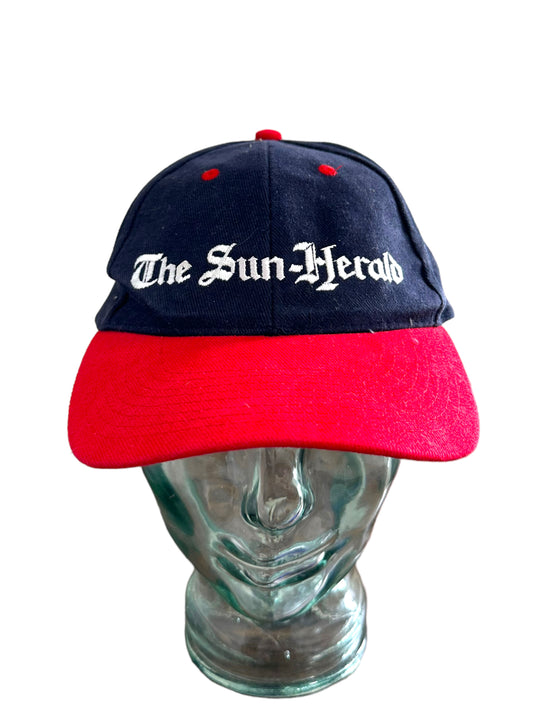 THE SUN-HERALD VINTAGE TWO TONE HAT