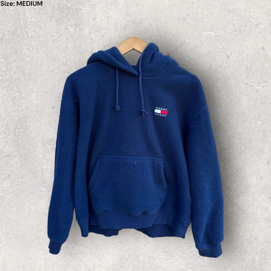 TOMMY HILFIGER COTTON HOODED JUMPER