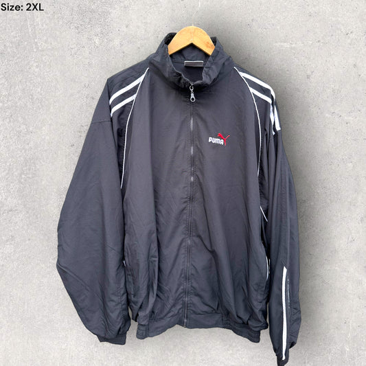 PUMA VINTAGE BLACK TRACK JACKET