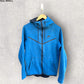 NIKE BLUE TECH FLEECE HOODED JUMPER