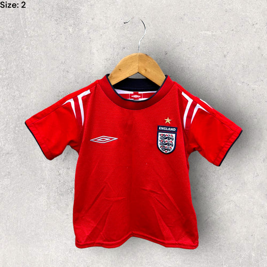 ENGLAND 2004 AWAY BABY JERSEY