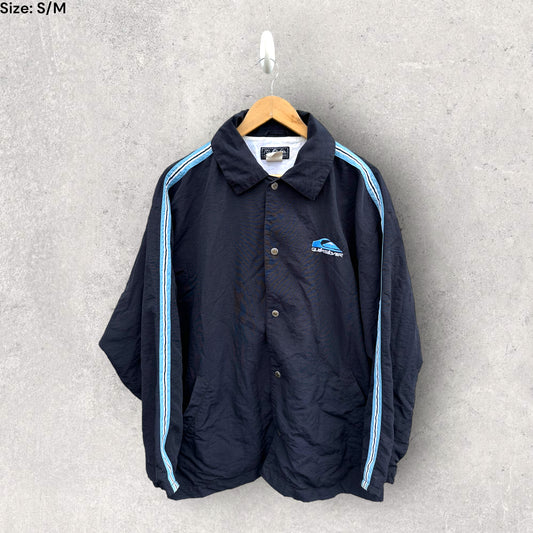 QUIKSILVER VINTAGE BUTTON UP JACKET