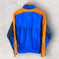 NIKE 90s VINTAGE ORANGE AND BLUE VINTAGE WINDBREAKER JACKET