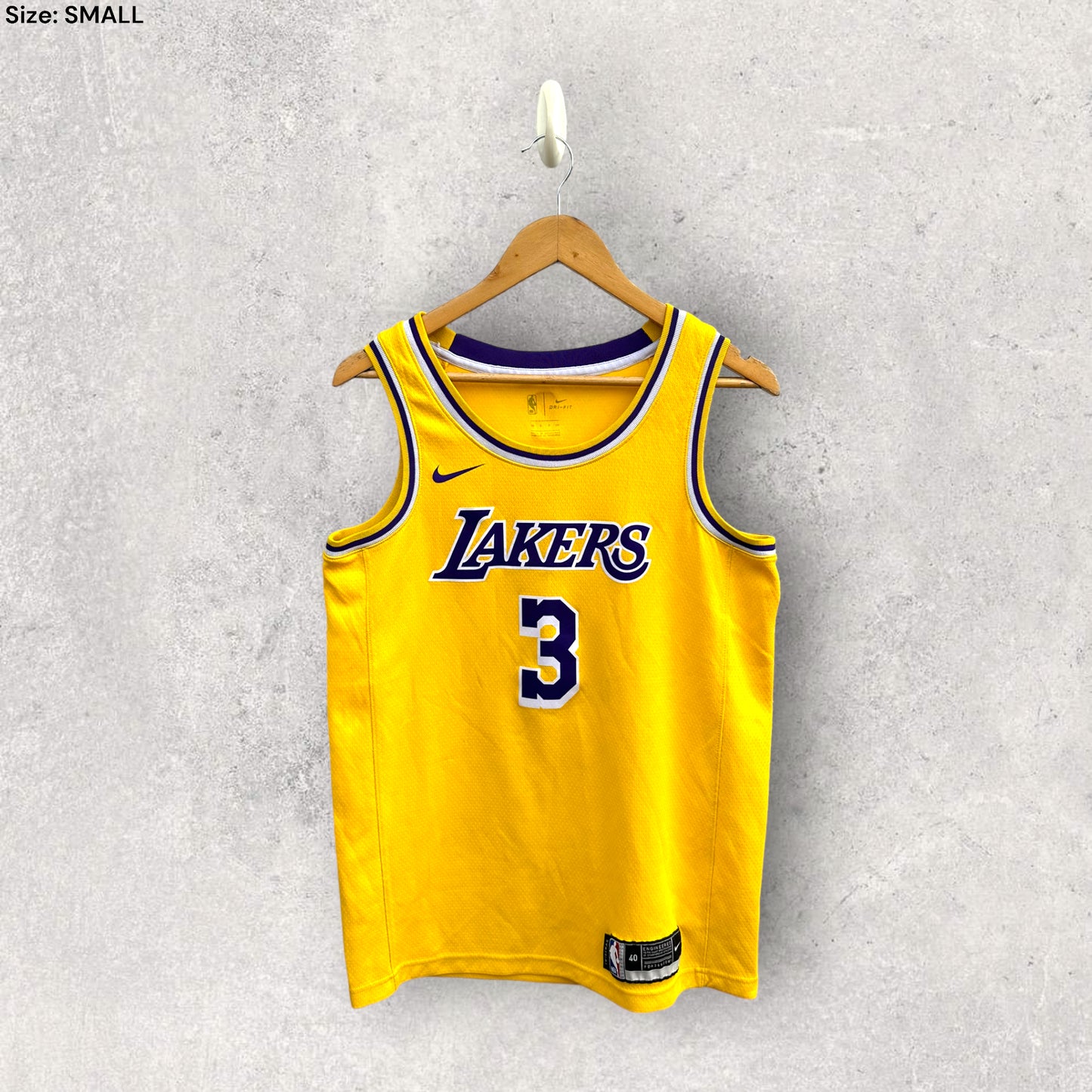 ANTHONY DAVIS LA LAKERS NIKE JERSEY