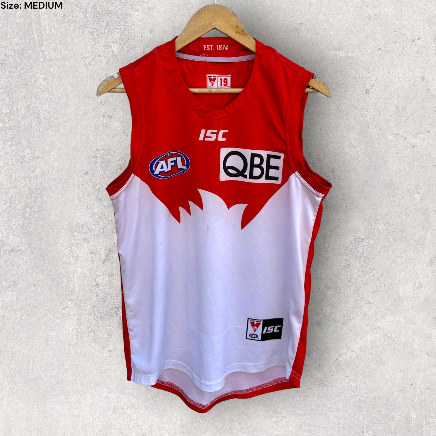 SYDNEY SWANS 2019 GUERNSEY