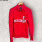 WISCONSIN BADGERS VINTAGE HALF ZIP FLEECE JUMPER