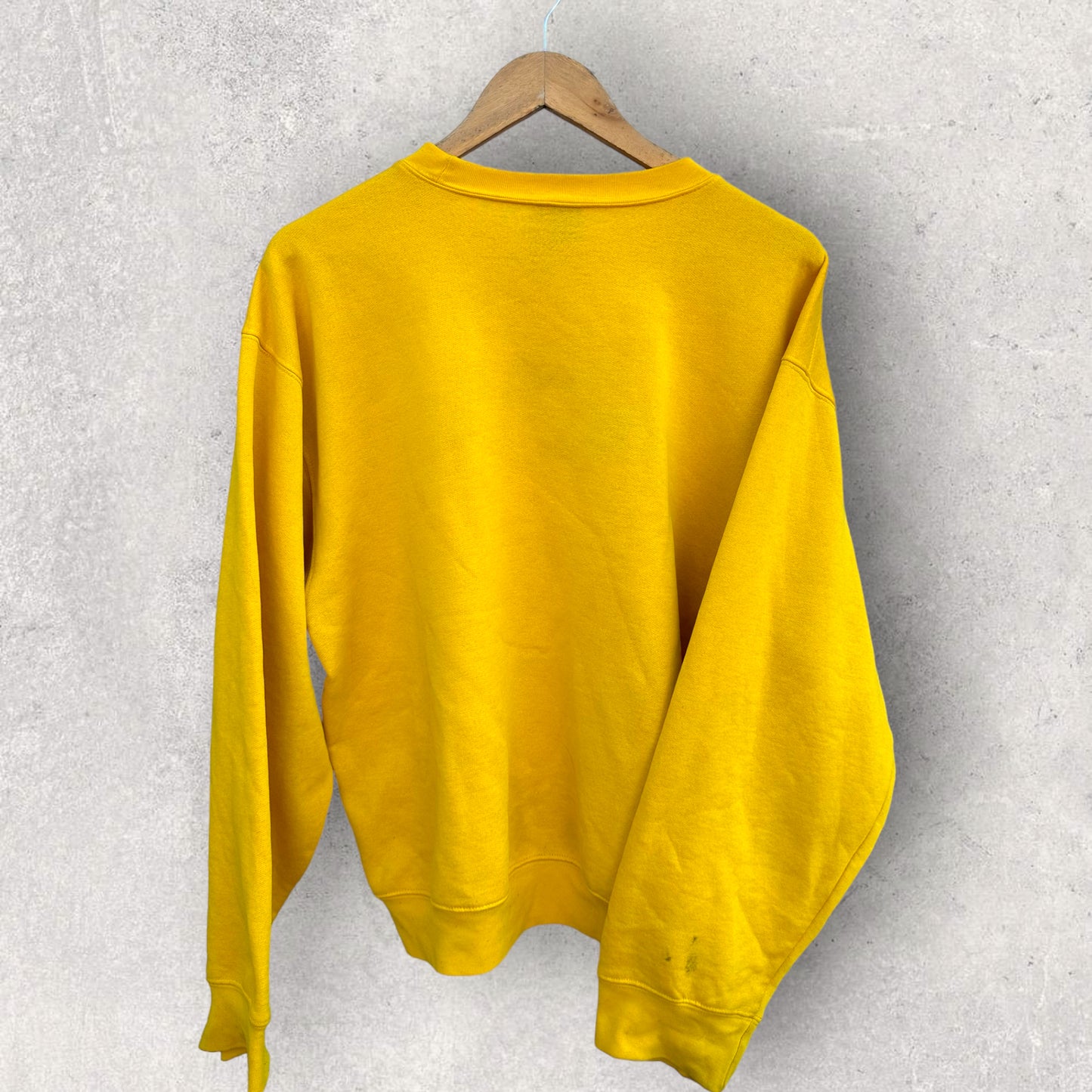 NIKE VINTAGE YELLOW PULLOVER CREW NECK JUMPER